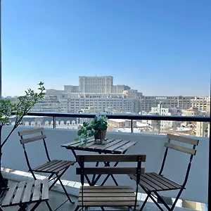 Apartamento Parliament Skytower, Bucarest